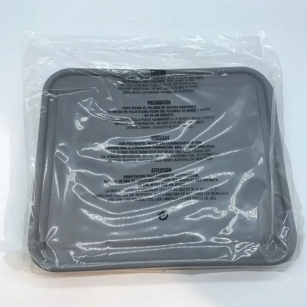 NEW Pampered Chef Deluxe Air Fryer Fruit Leather Trays (3) Gray Silicone Dessert